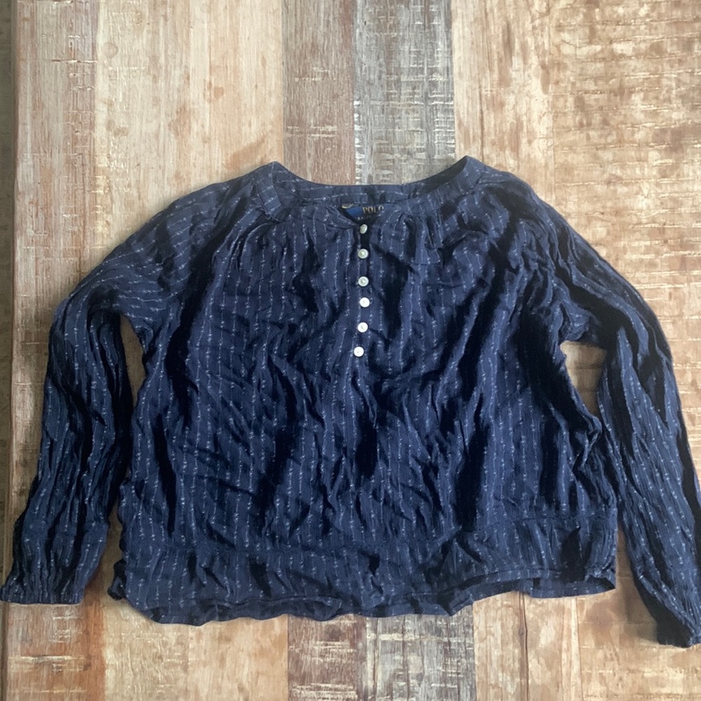 Girls Ralph Lauren peasant blouse